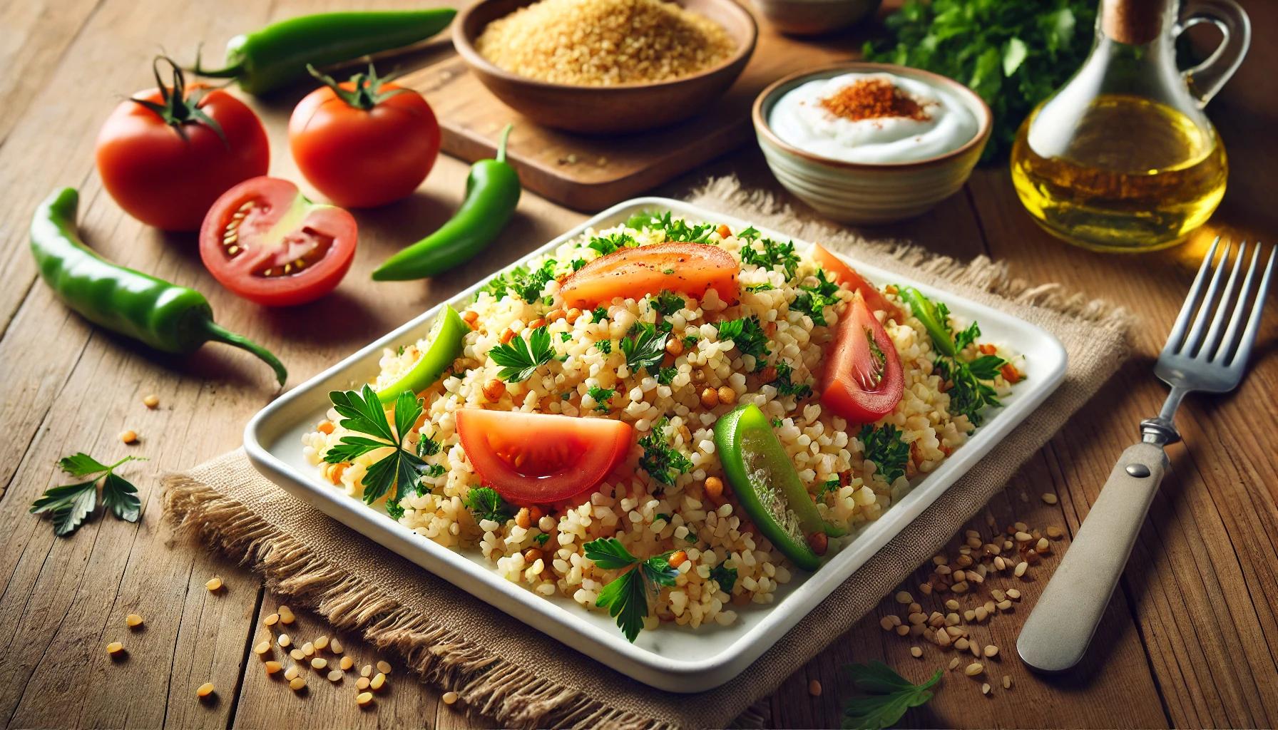 Pilaf de bulgur - reteta libaneza traditionala