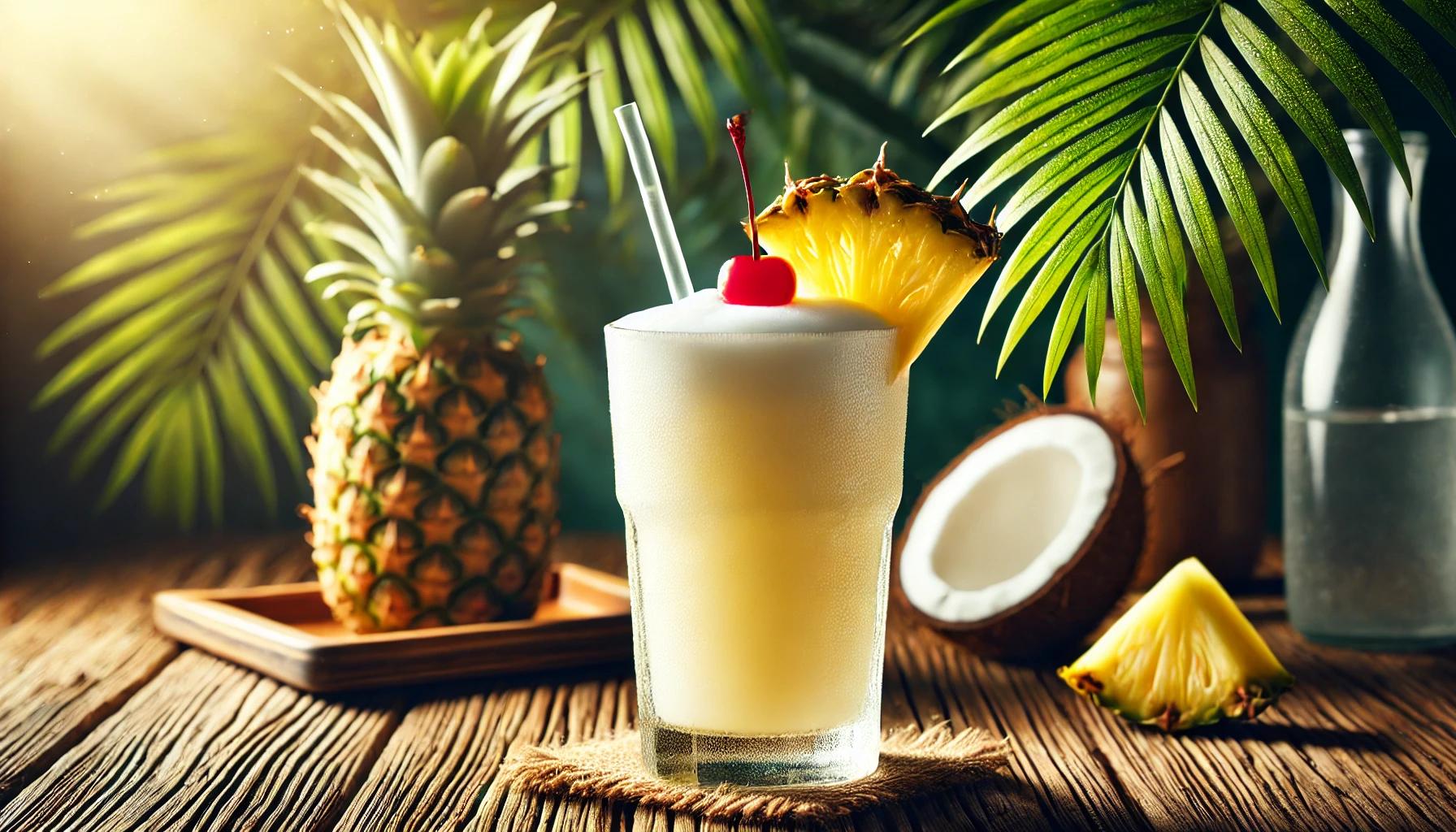 Pina Colada Traditionala din Puerto Rico