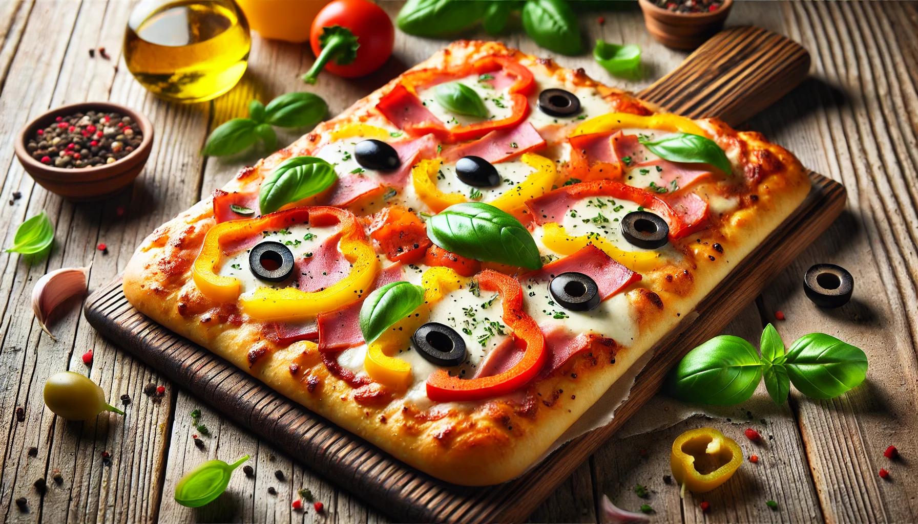 Pizza Aperitiv - Reteta Simpla si Delicioasa