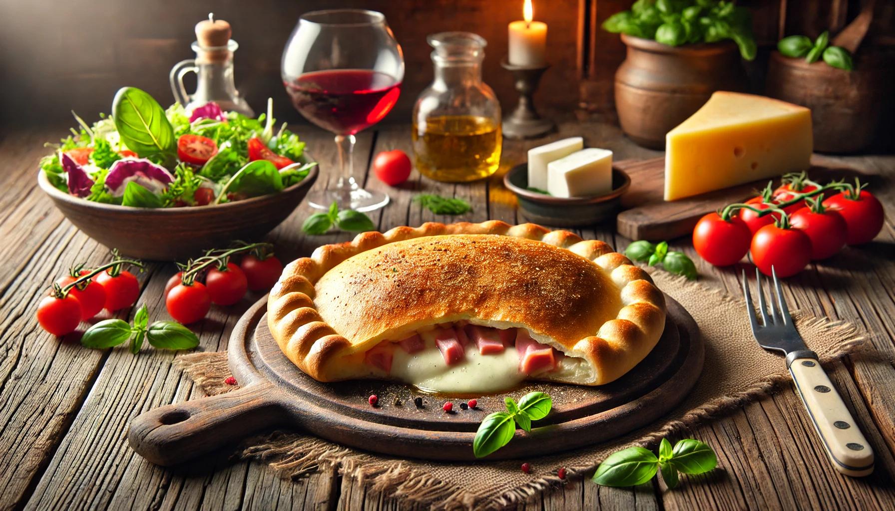 Pizza Calzone - reteta italiana delicioasa
