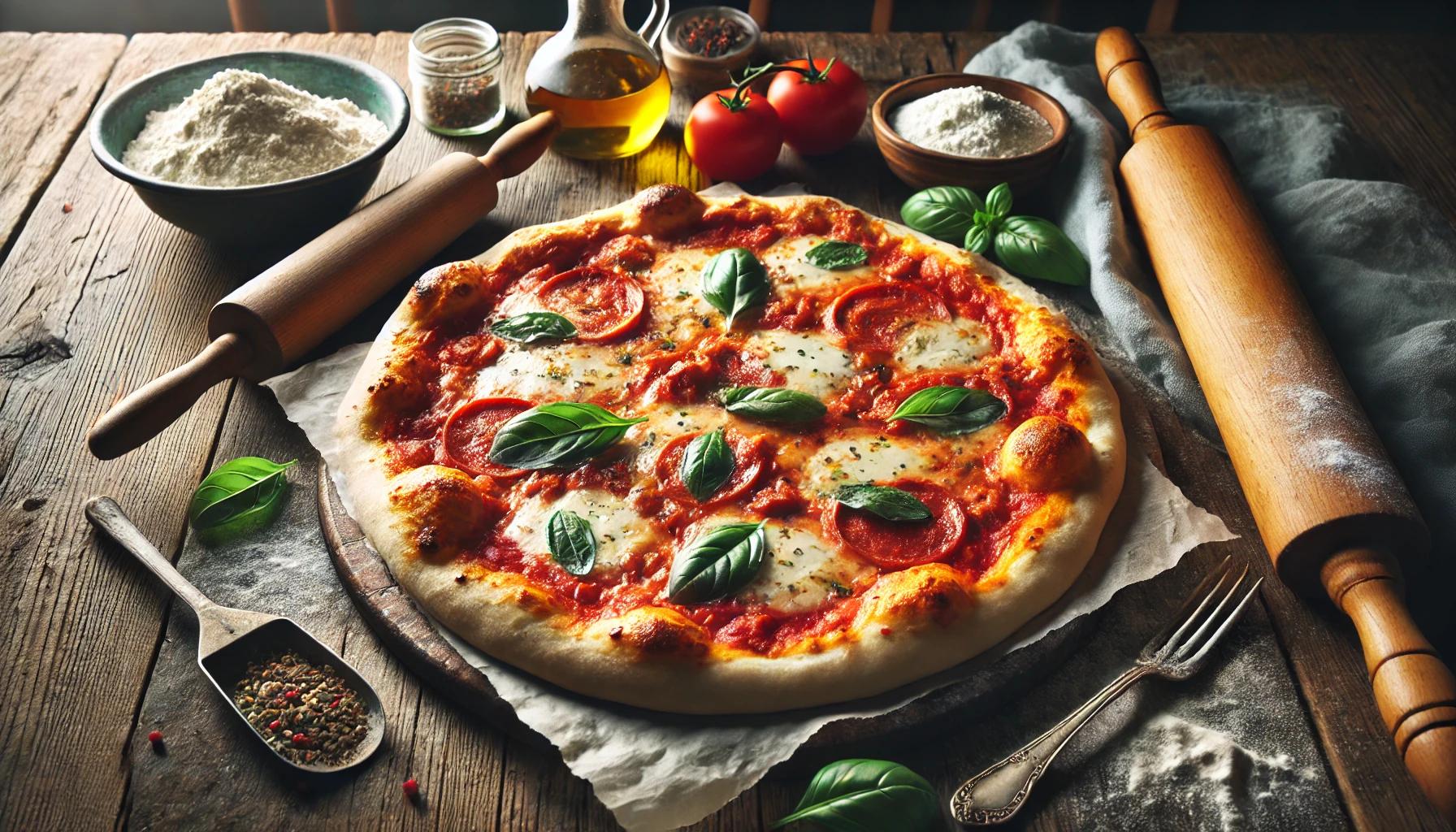 Pizza de Casa - Reteta Simpla si Rapida