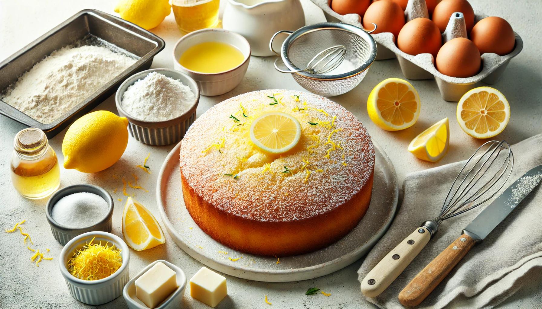 Prajitura cu Lamaie - Desert Fresh si Citrusy