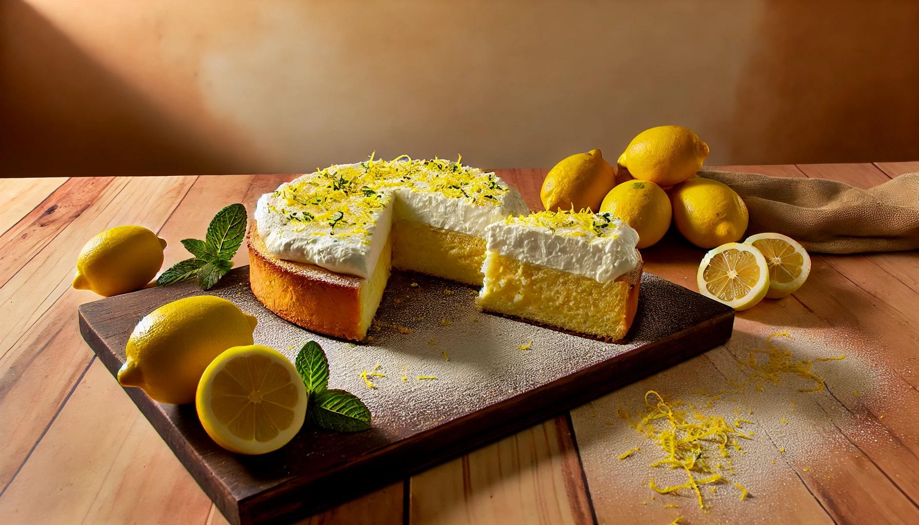 Prajitura cu lamaie si ricotta - Armonie perfecta intr-un desert