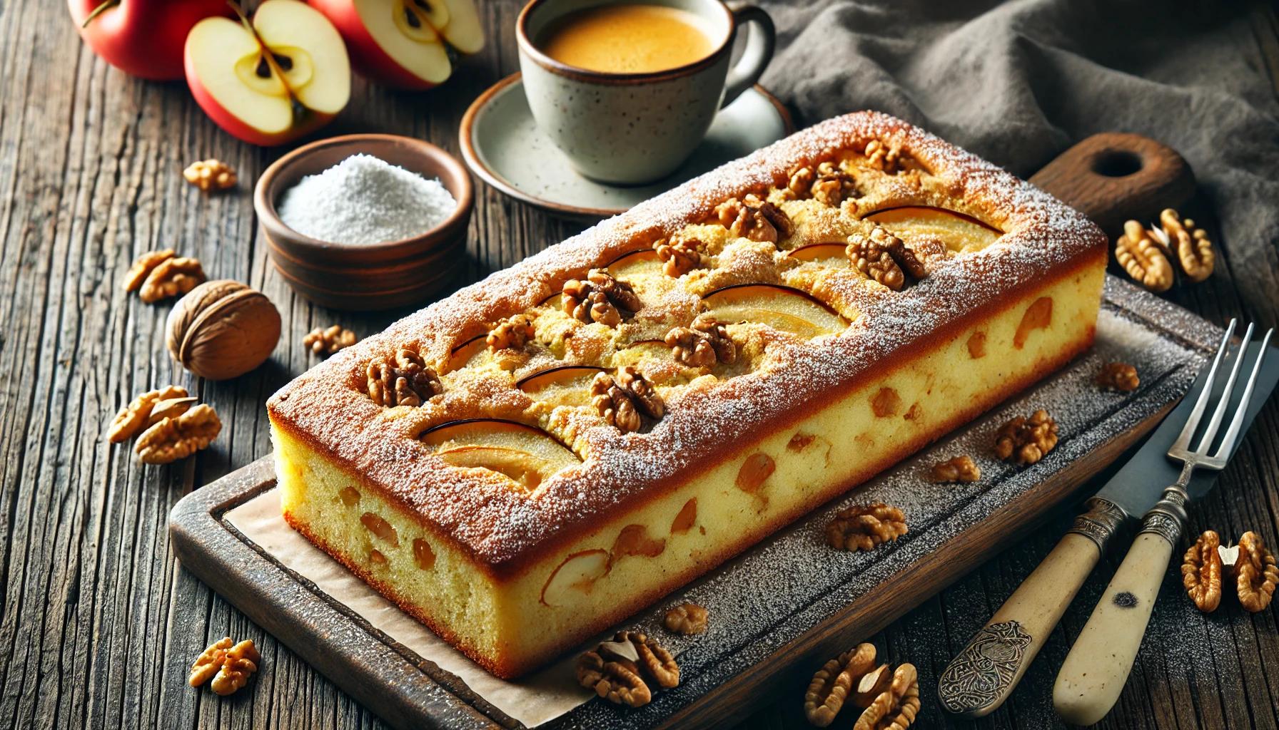 Prajitura cu mere si cafea - desert perfect