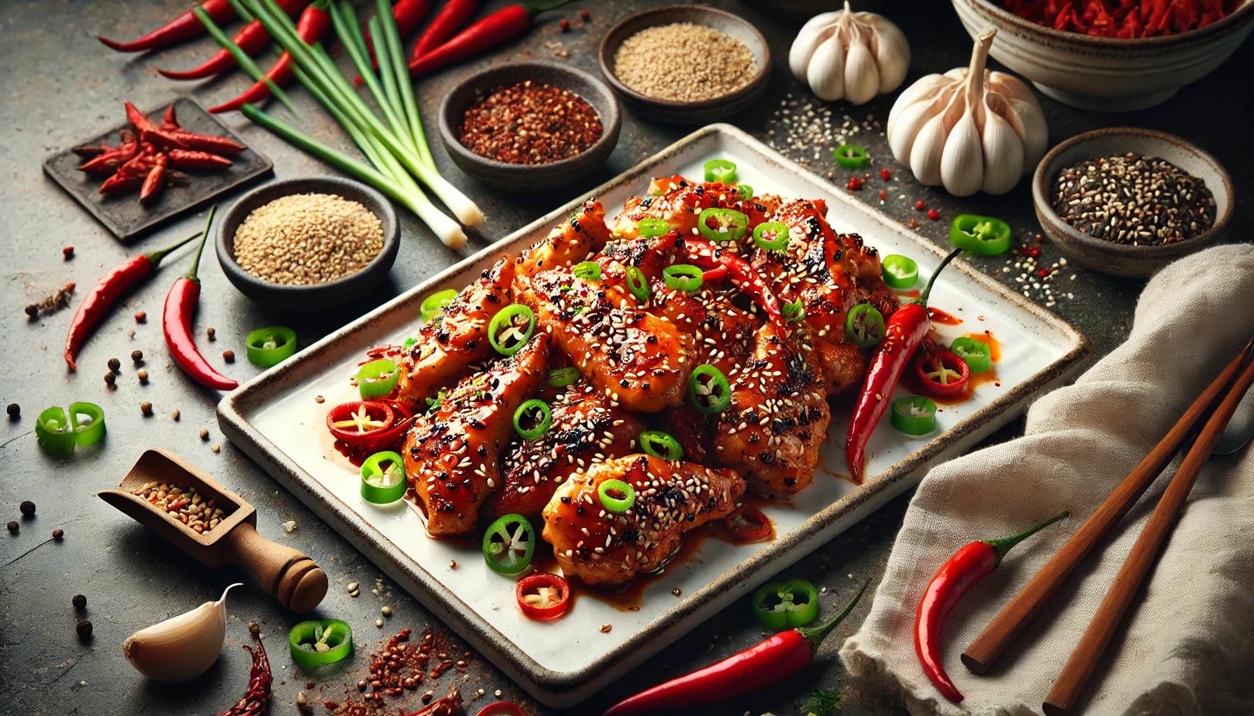 Pui cu chili - simplu, picant si delicios