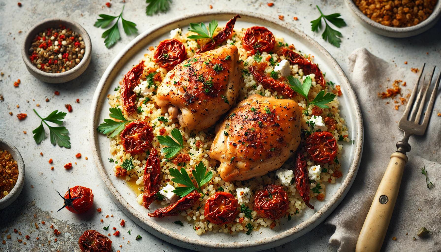 Pulpe de pui cu bulgur - reteta delicioasa si satioasa