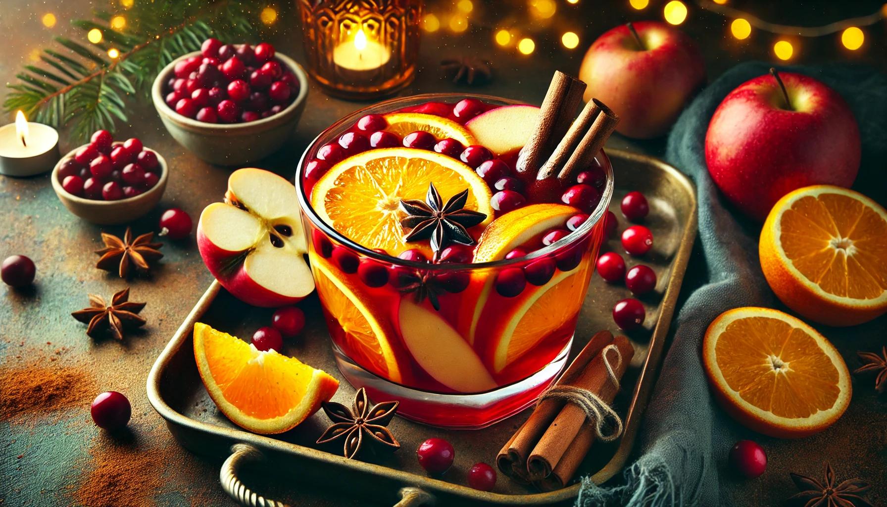 Punch cald de fructe - bautura aromata si reconfortanta