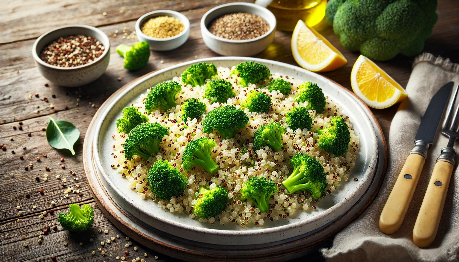 Quinoa cu broccoli - reteta sanatoasa si rapida