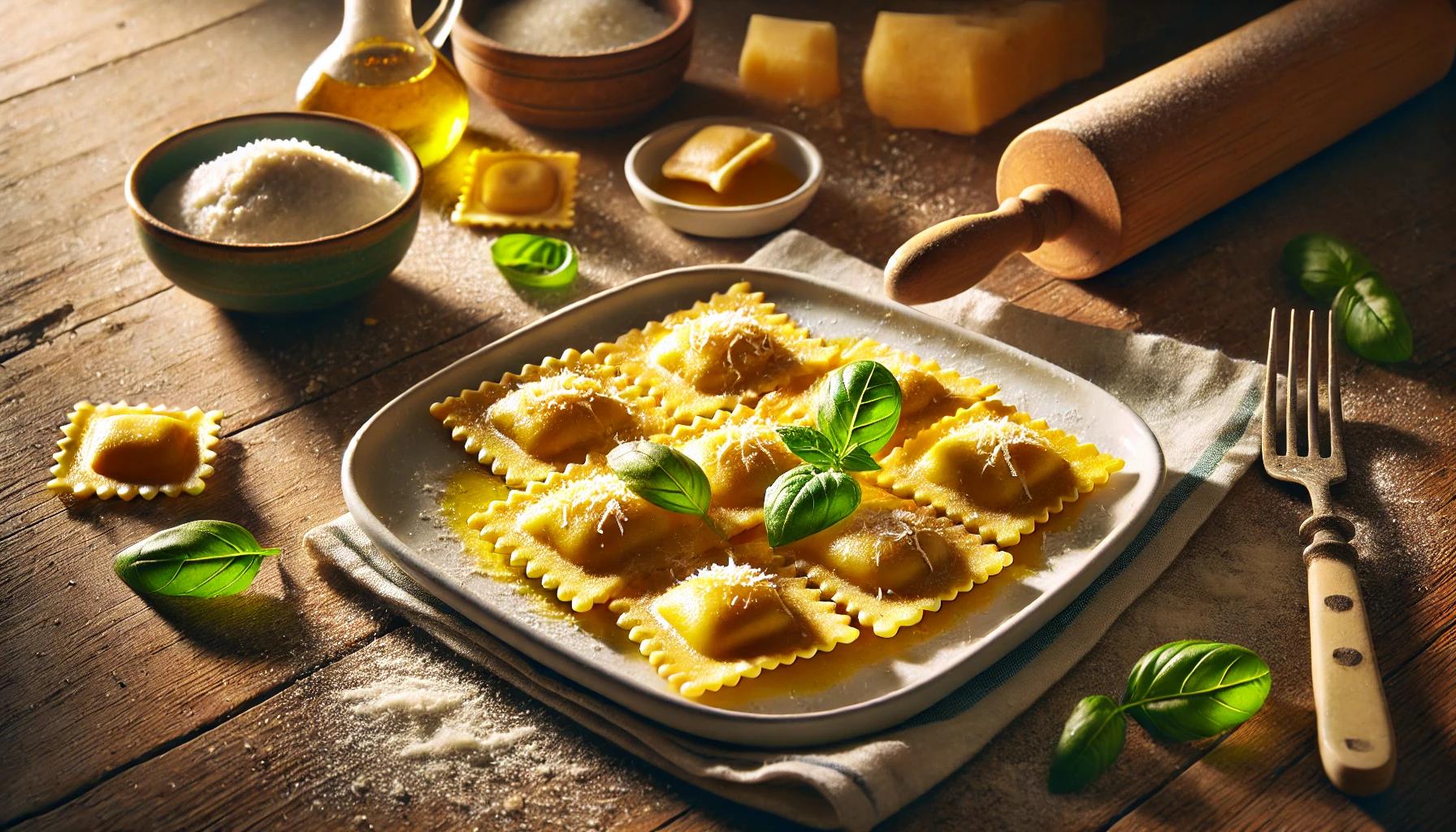Ravioli umpluti cu branza - cum ii prepari acasa in doar o ora