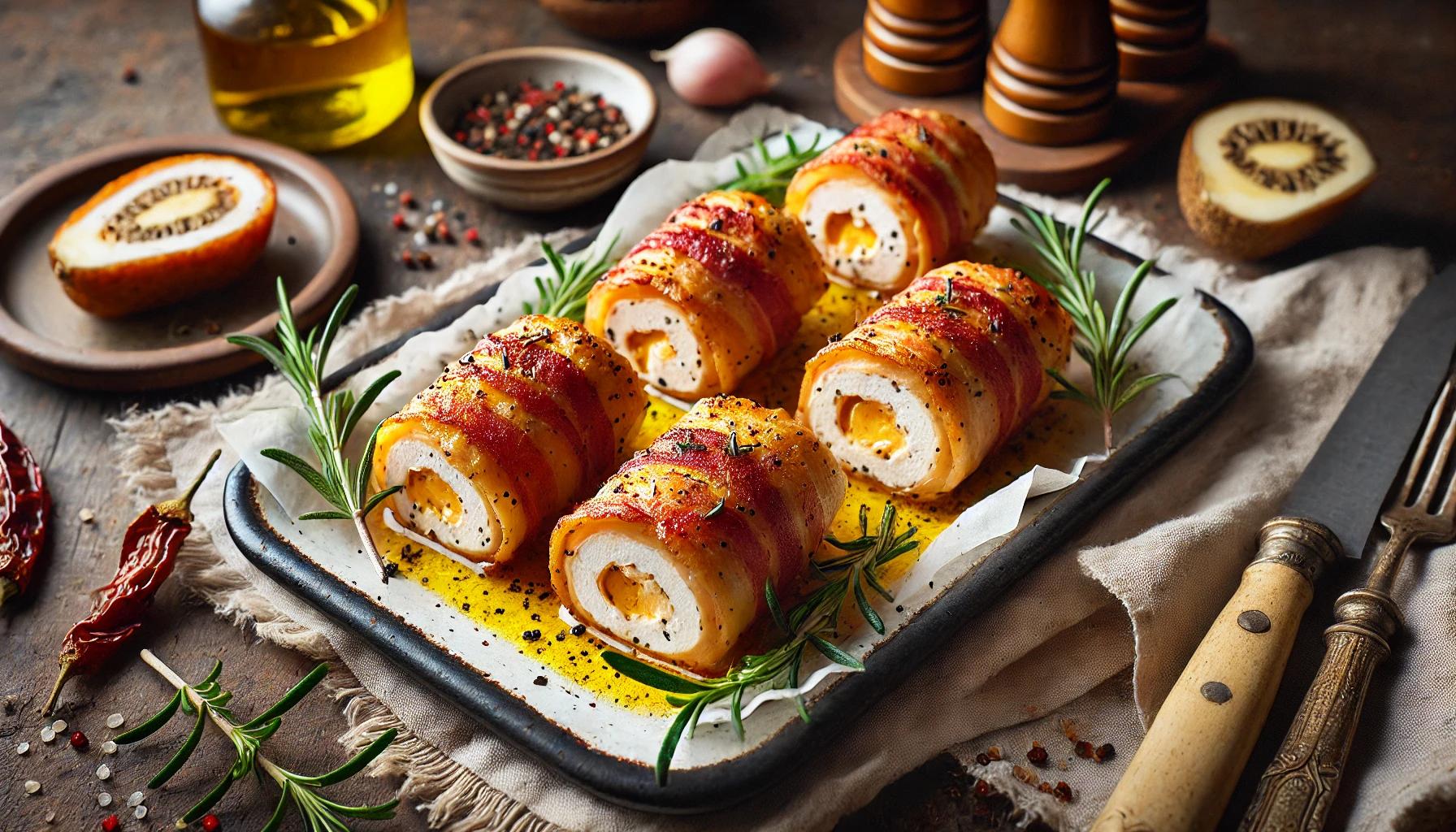 Rulouri din Piept de Pui - Reteta Delicioasa si Sanatoasa