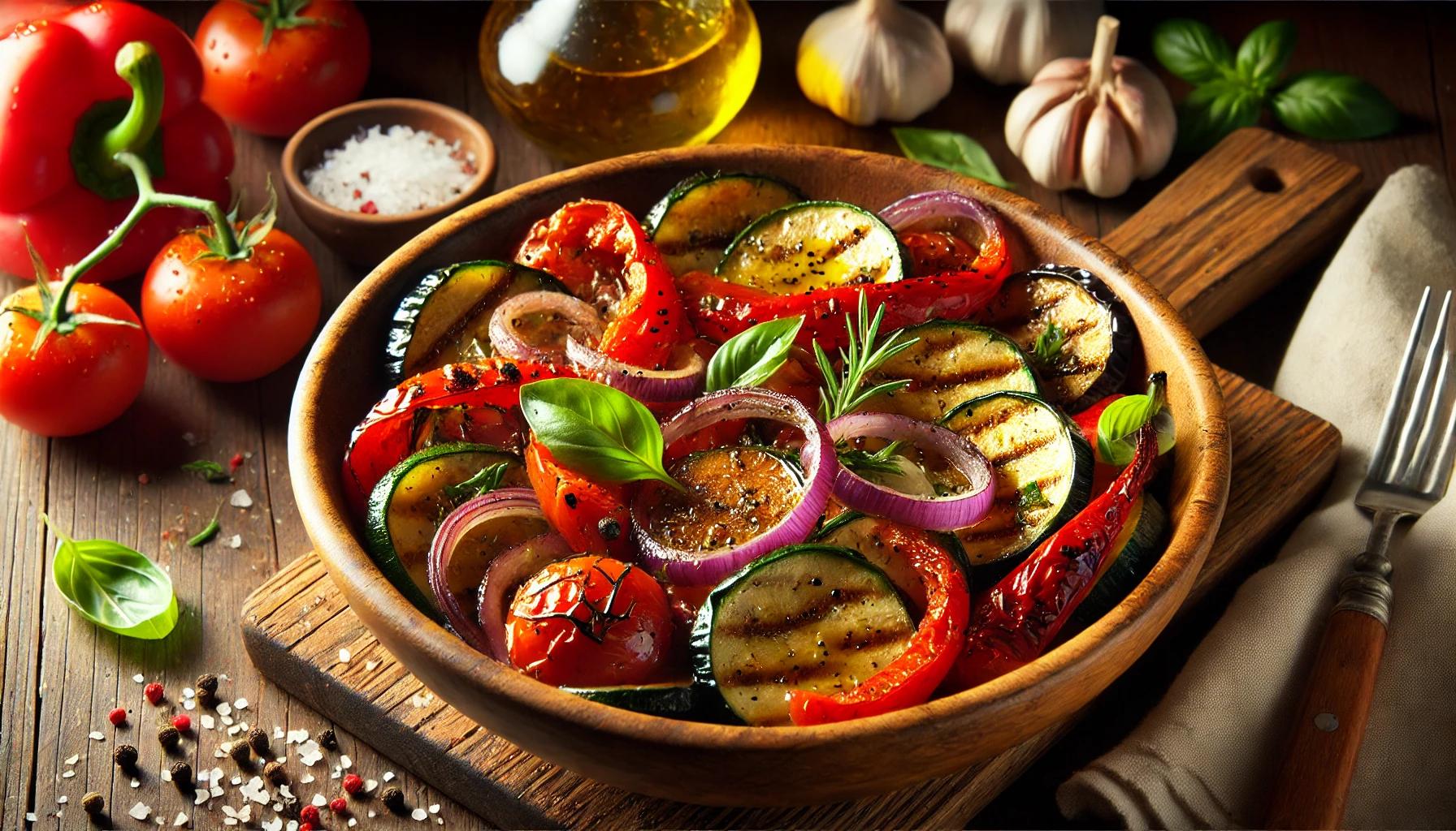 Salata de legume coapte - reteta sanatoasa si delicioasa