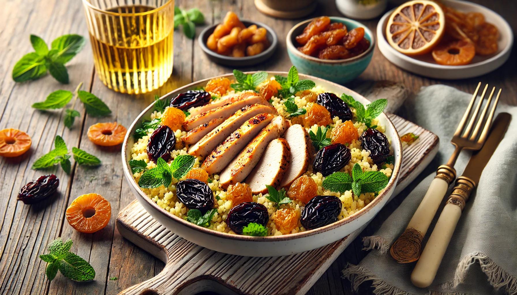 Salata de Pui cu Prune si Cuscus