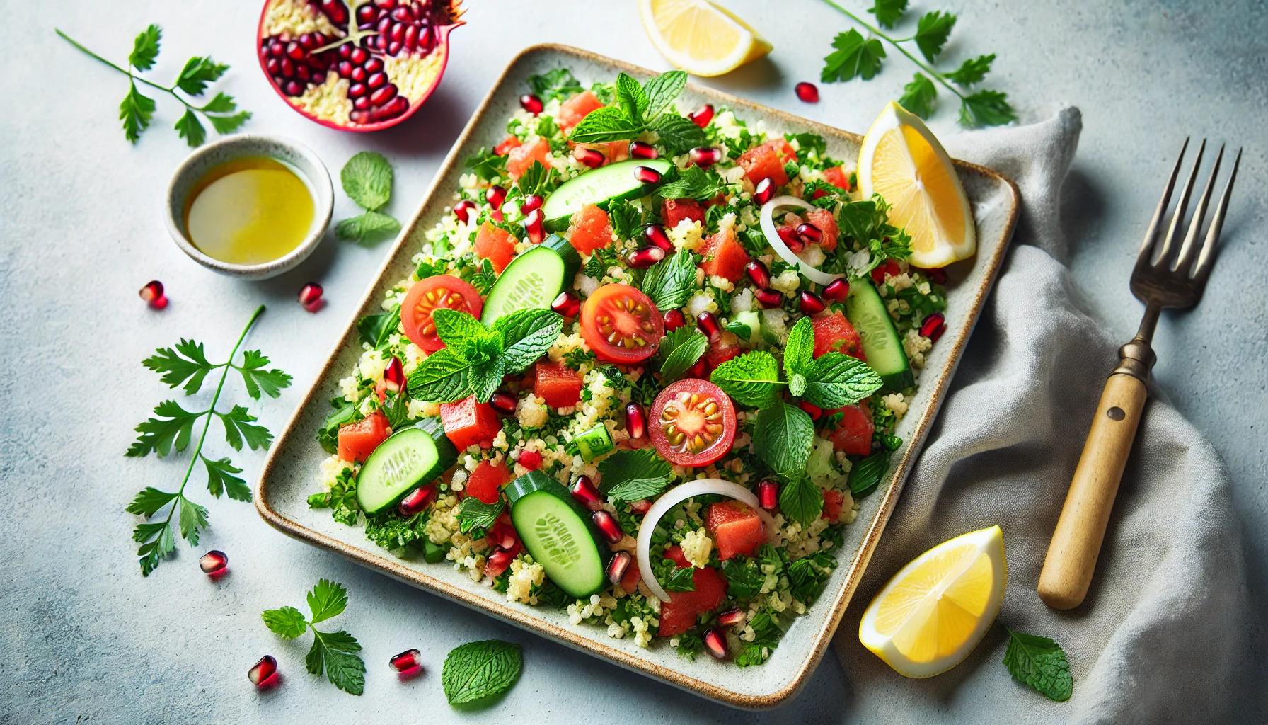 Salata tabbouleh cu cuscus - Reteta sanatoasa
