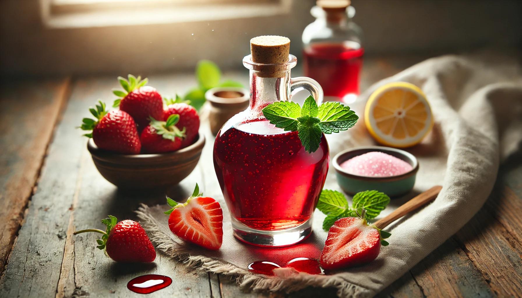 Sirop de capsuni - Reteta simpla si delicioasa