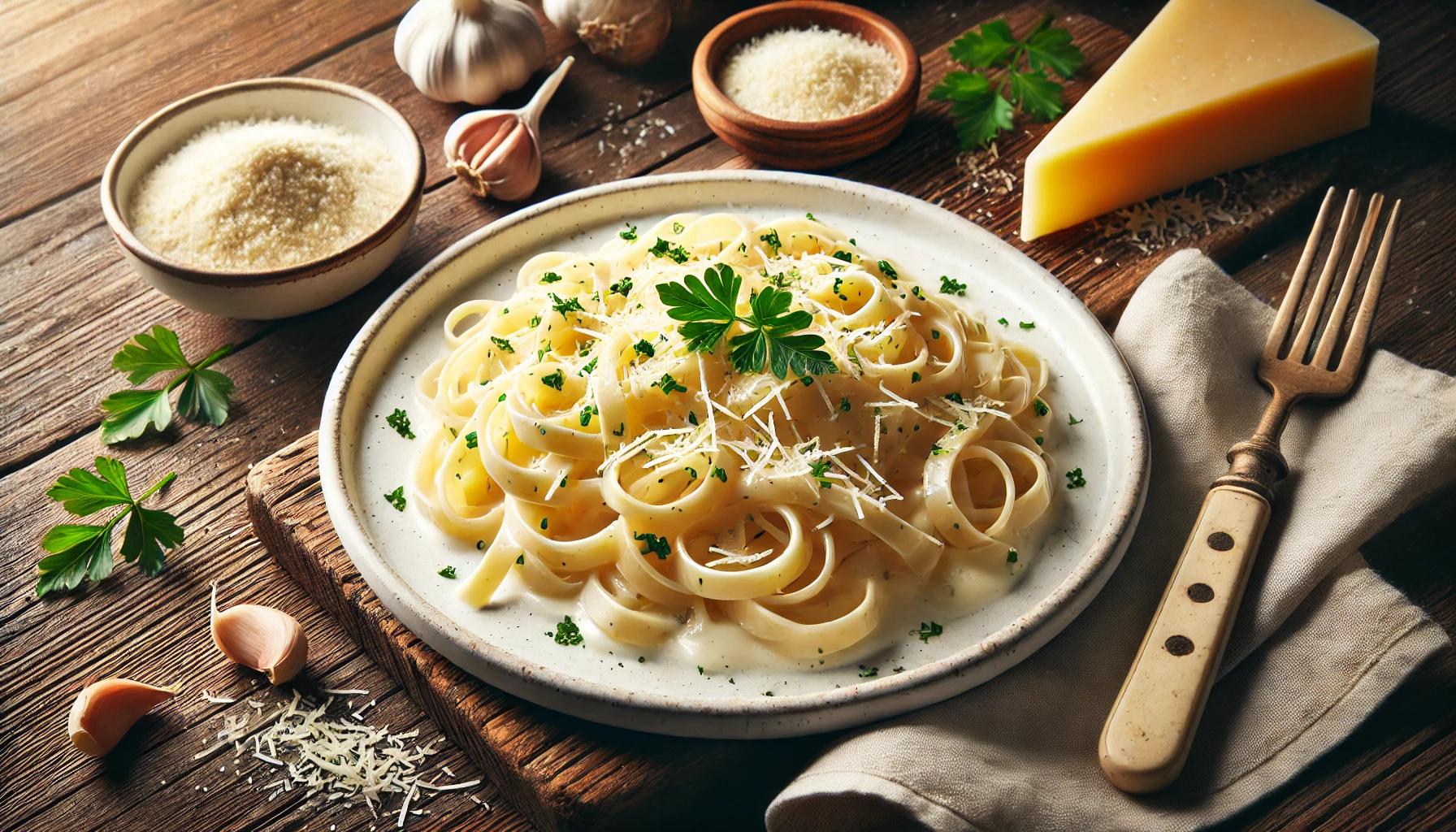 Sos Alfredo - reteta originala italiana