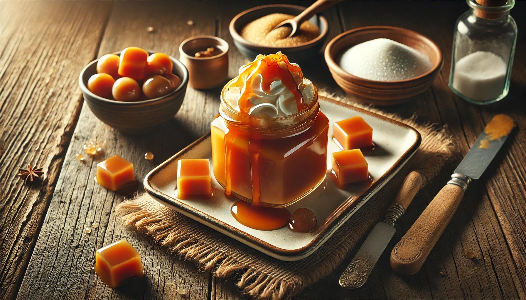 Sos de caramel cu frisca lichida - Desert cremos si delicios