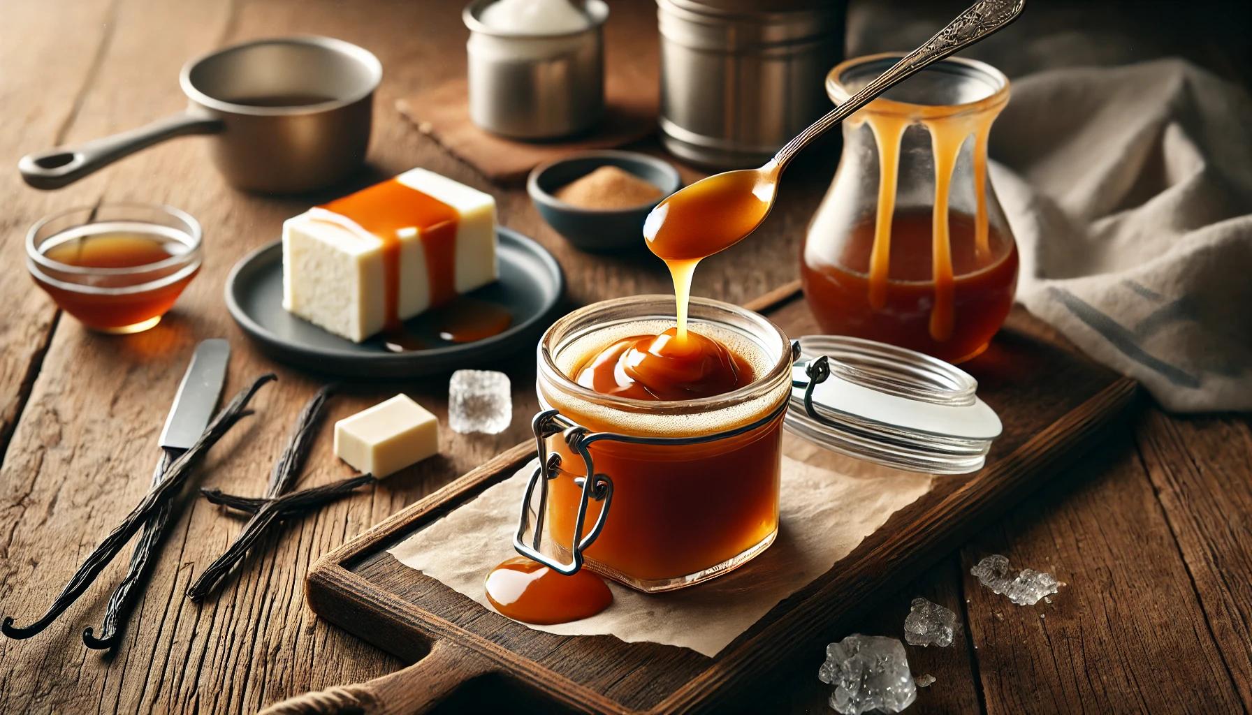 Sos de caramel dulce sau sarat - Reteta de baza din 5 ingrediente
