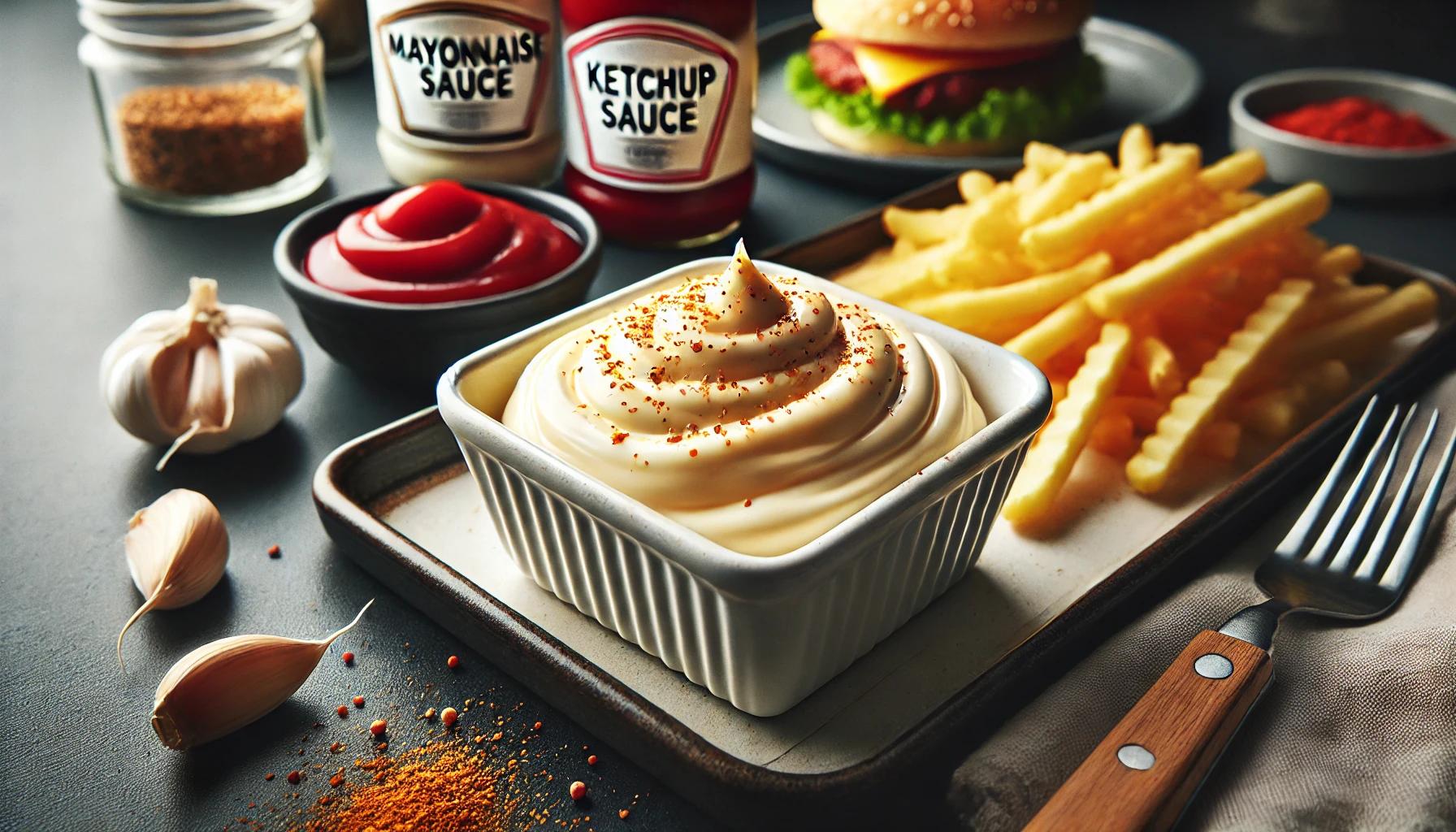Sos de maioneza si ketchup - Sosul perfect pentru orice garnitura