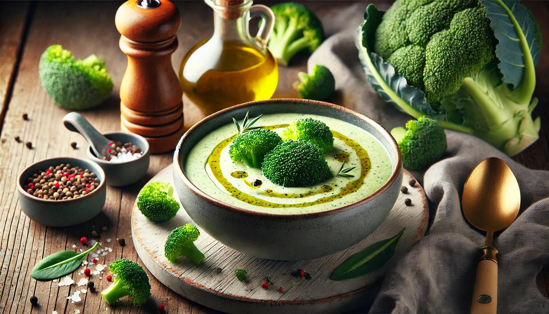 Supa crema de broccoli - Reteta cremoasa si sanatoasa