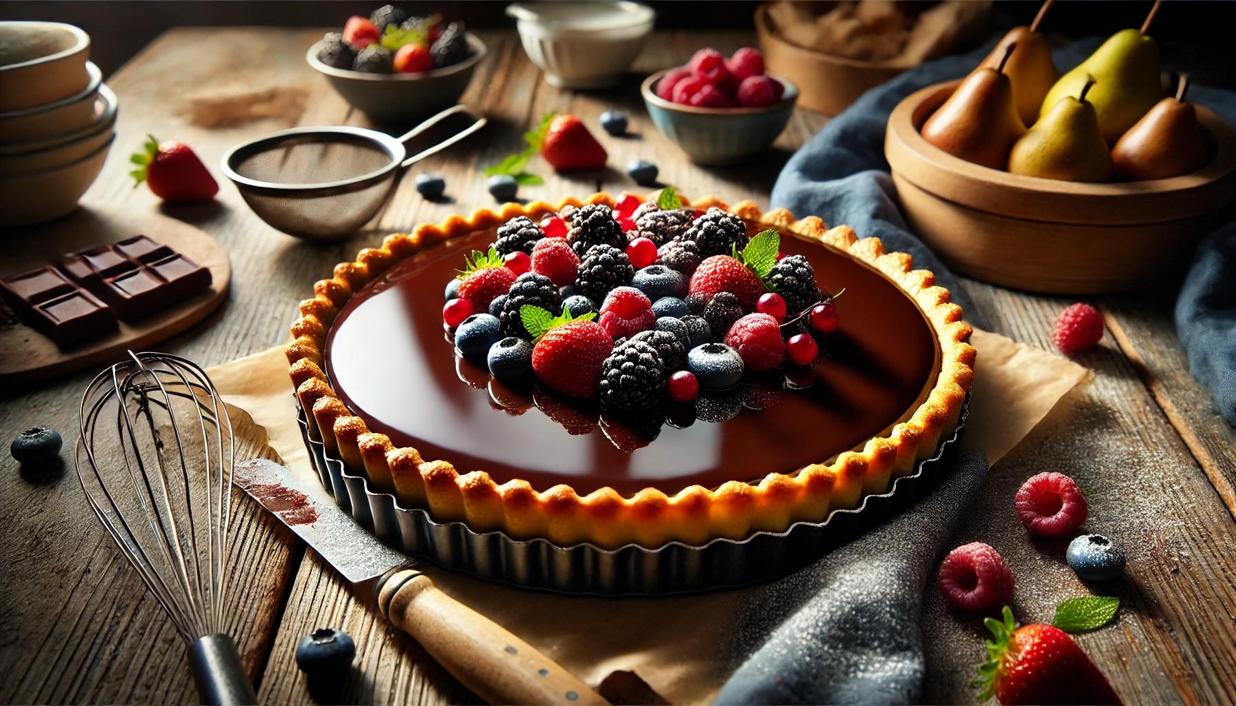 Tarta cu ciocolata - reteta decadenta