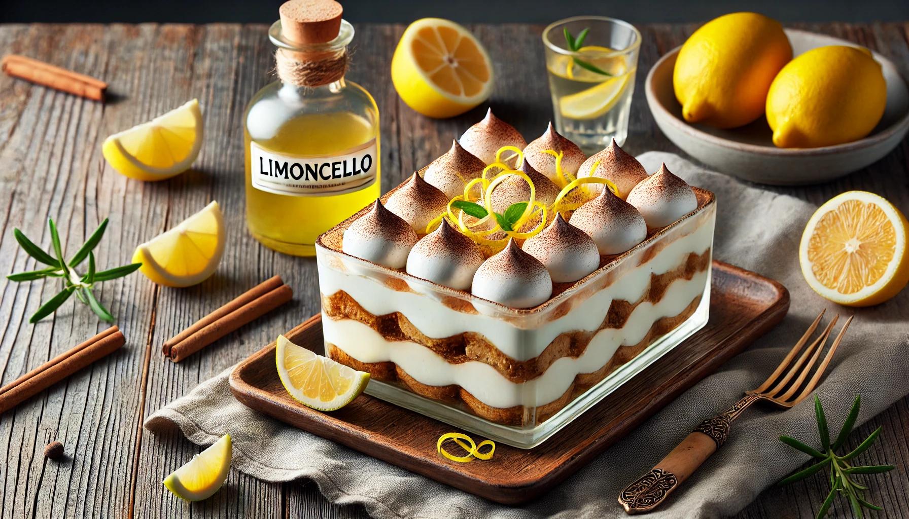 Tiramisu cu Limoncello - Combinatie Neasteptata