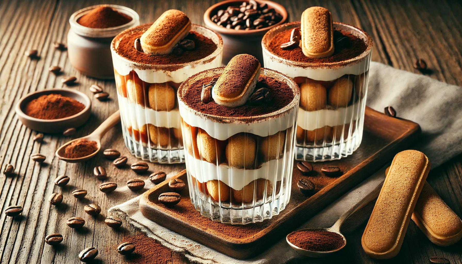 Tiramisu la Pahar cu Ciocolată