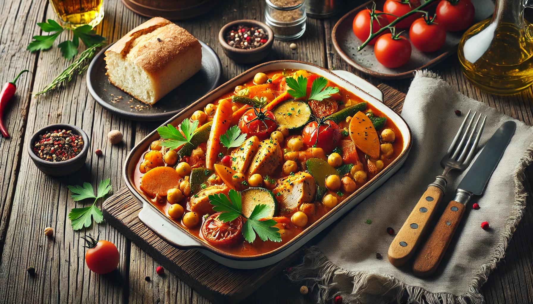 Tocanita de Pui cu Naut - Un Deliciu Nutritiv