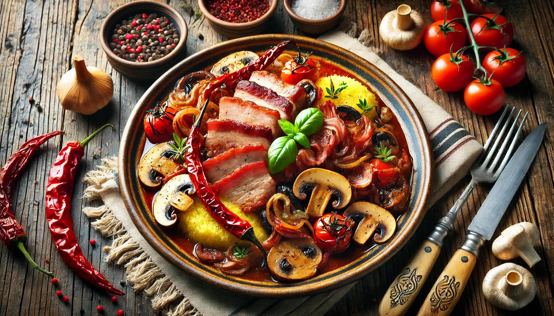 Tochitura olteneasca - preparat delicios si bogat in proteine