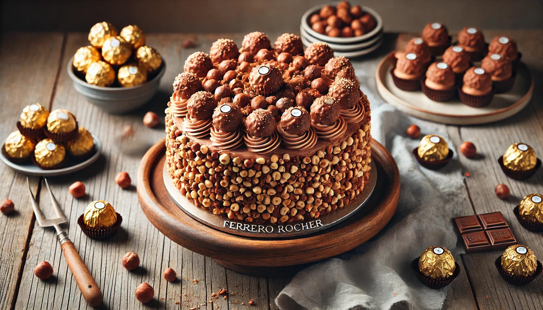 Tort Ferrero Rocher - Desert Regal