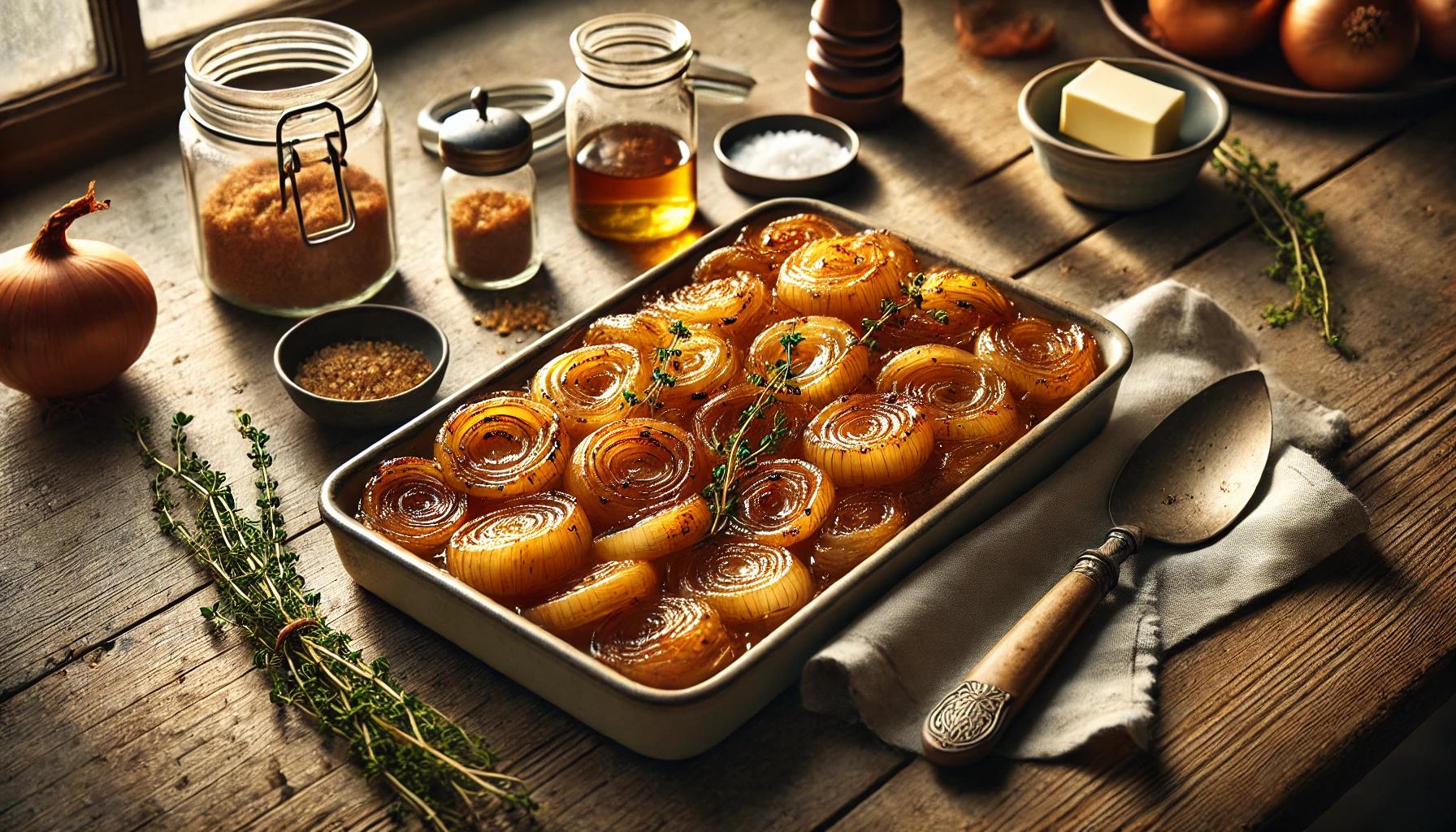 Ceapa caramelizata crocanta - Cum sa o faci si cum sa o folosesti in retete