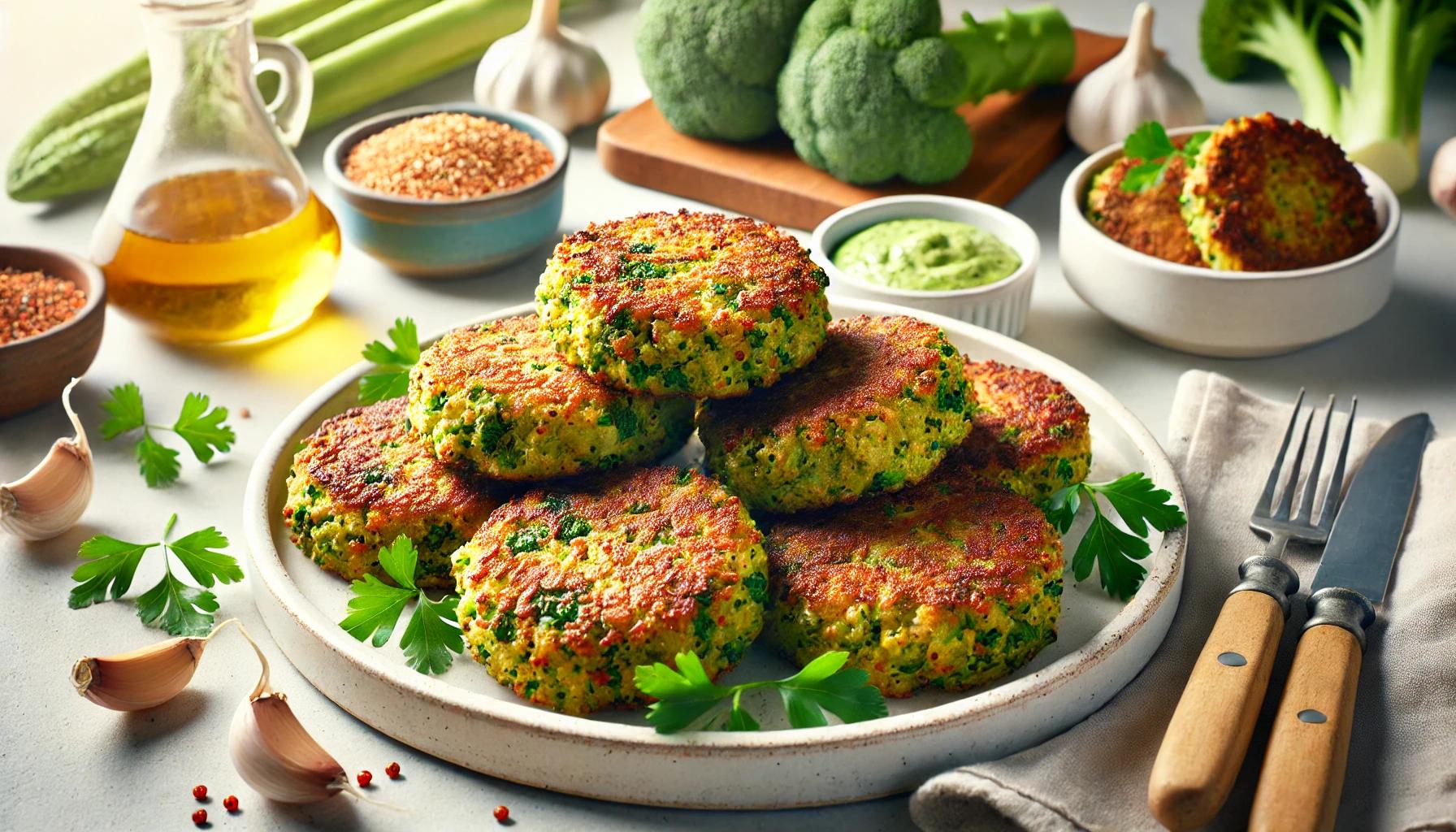 Chiftele cu Broccoli si Quinoa - Optiune Vegetariana Plina de Proteine