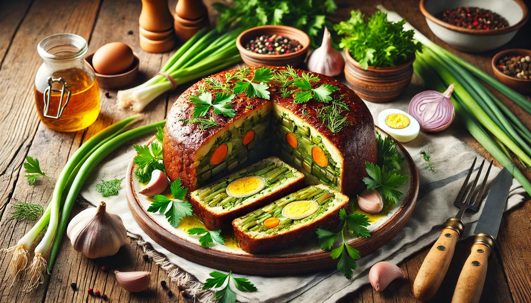 Drob de miel si pasare - Reteta traditionala de Paste