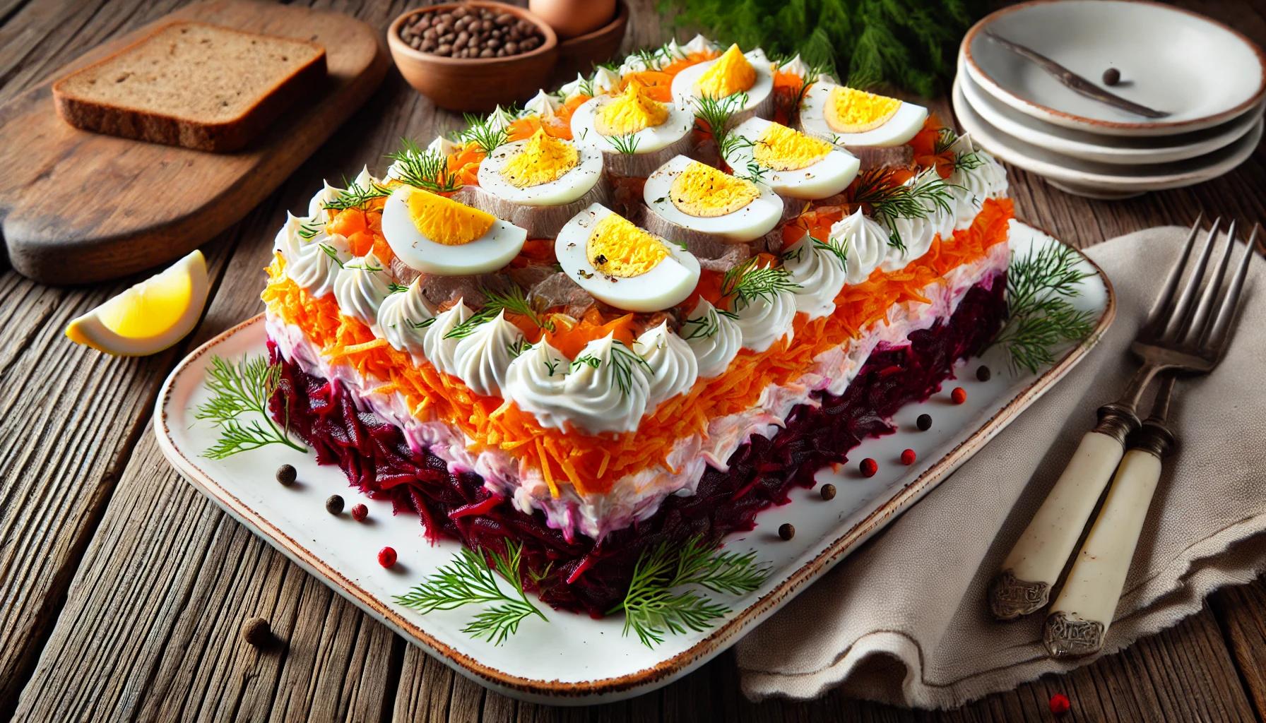 Suba Ruseasca Salata Ruseasca Suba Cu Peste Reteta Traditionala - infoc.ro