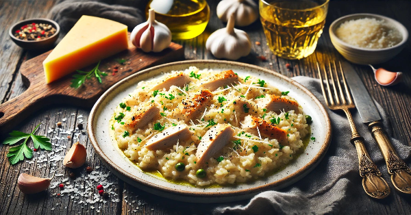 Risotto Cu Pui Reteta Simpla Si Rapida - infoc.ro